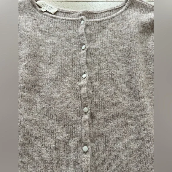 Sezane  Gaspard Cardigan beige size S Alpaca - Picture 7 of 12